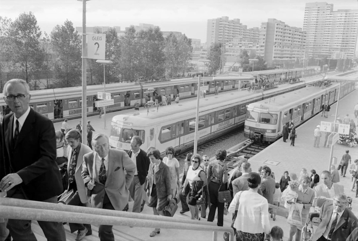 S-Bahn Züge in München in den 70er Jahren